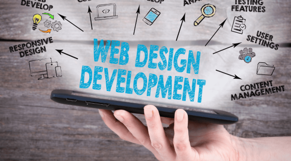 Professional web development services for modern websites